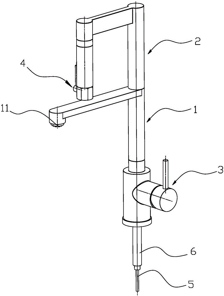 Multi-channel bibcock