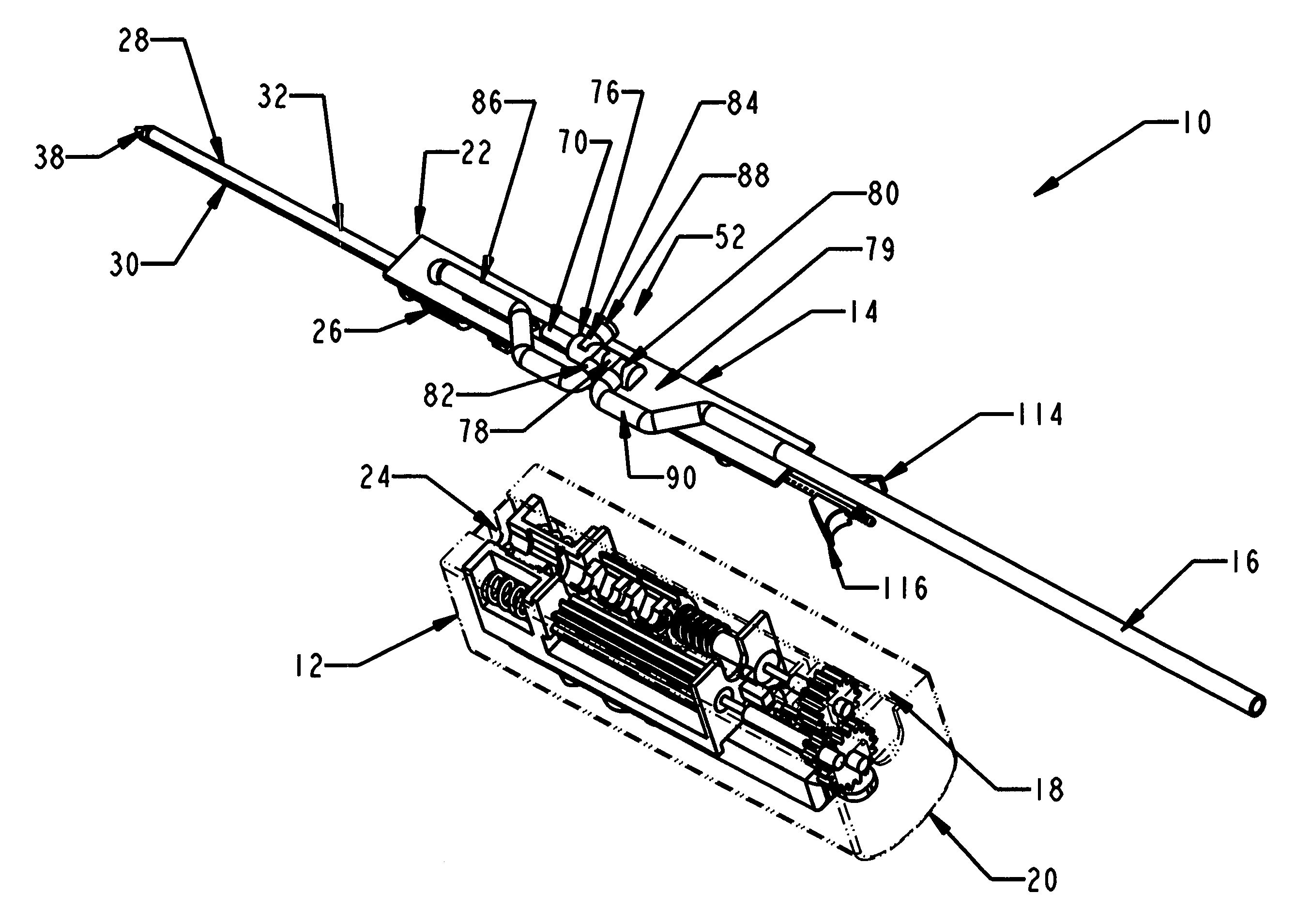 Biopsy device with replaceable probe and incorporating vibration insertion assist and static vacuum source sample stacking retrieval