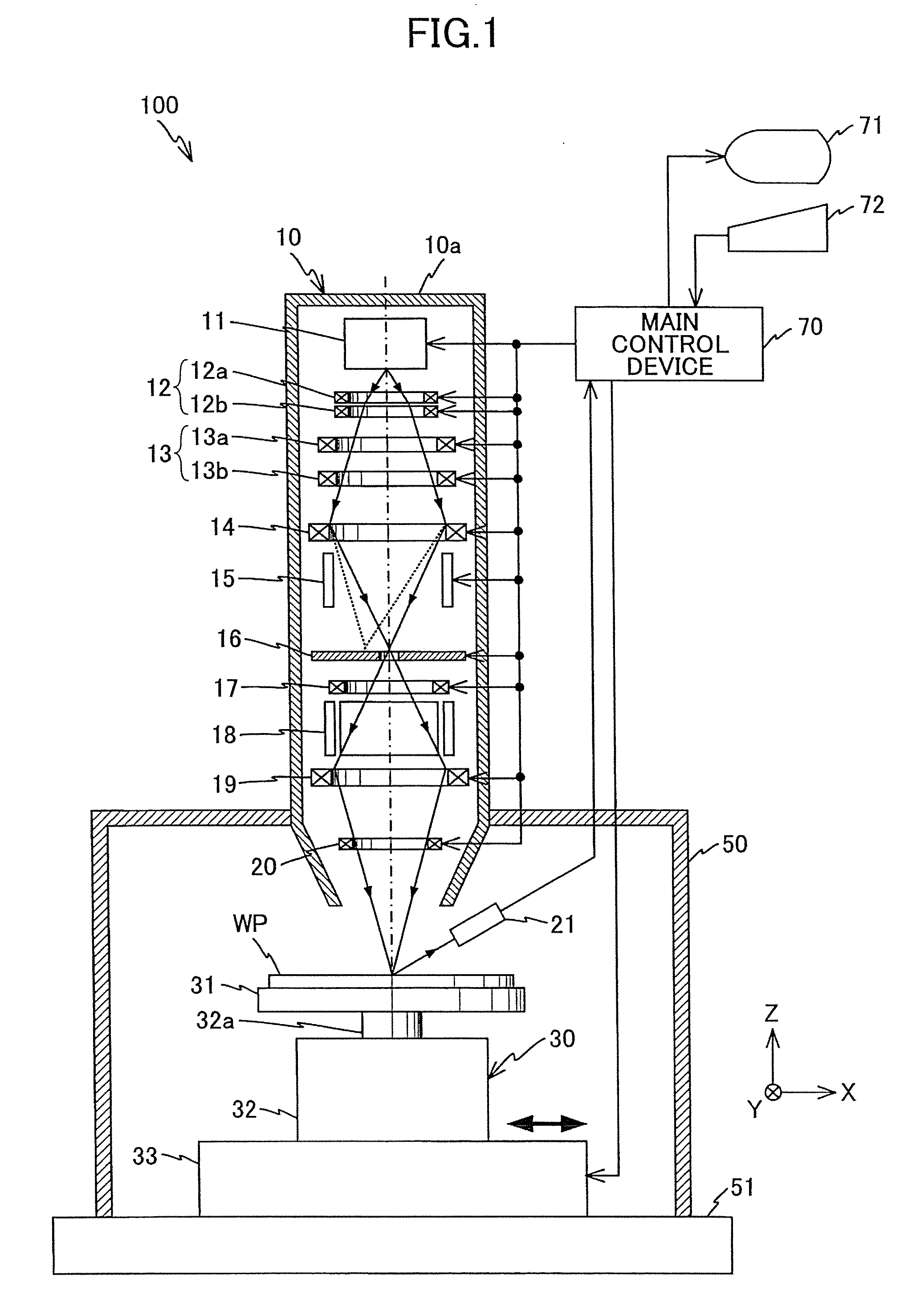 Aberration evaluation pattern, aberration evaluation method, aberration correction method, electron beam drawing apparatus, electron microscope, master, stamper, recording medium, and structure