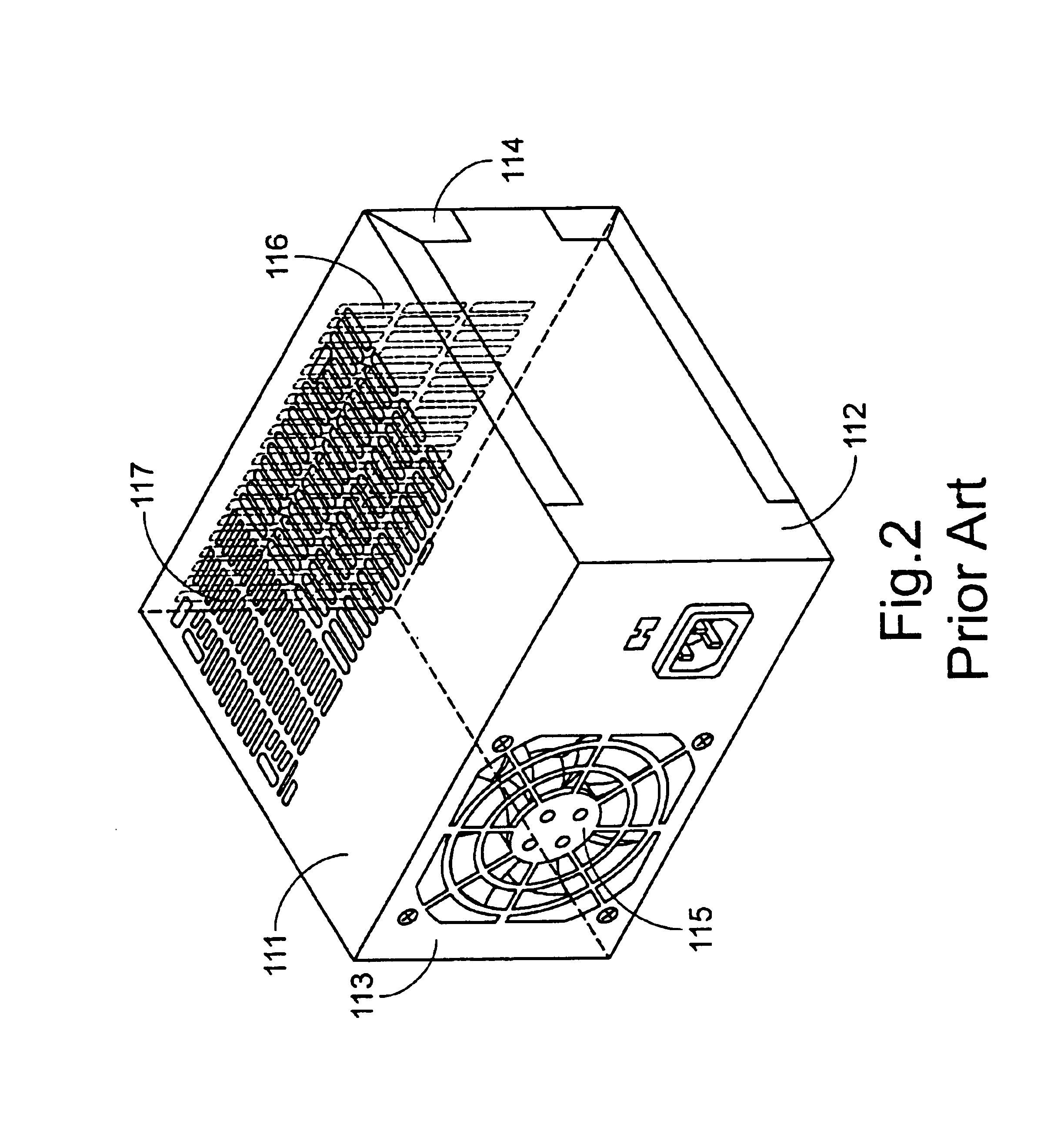 Heat-dispersing module of electronic device