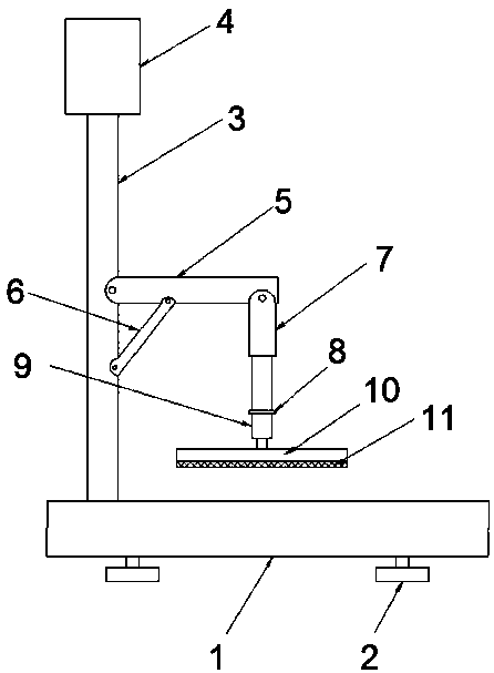 Electronic scale with automatic cleaning function