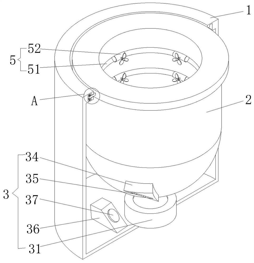 Aluminum alloy semi-solid slurry preparation device