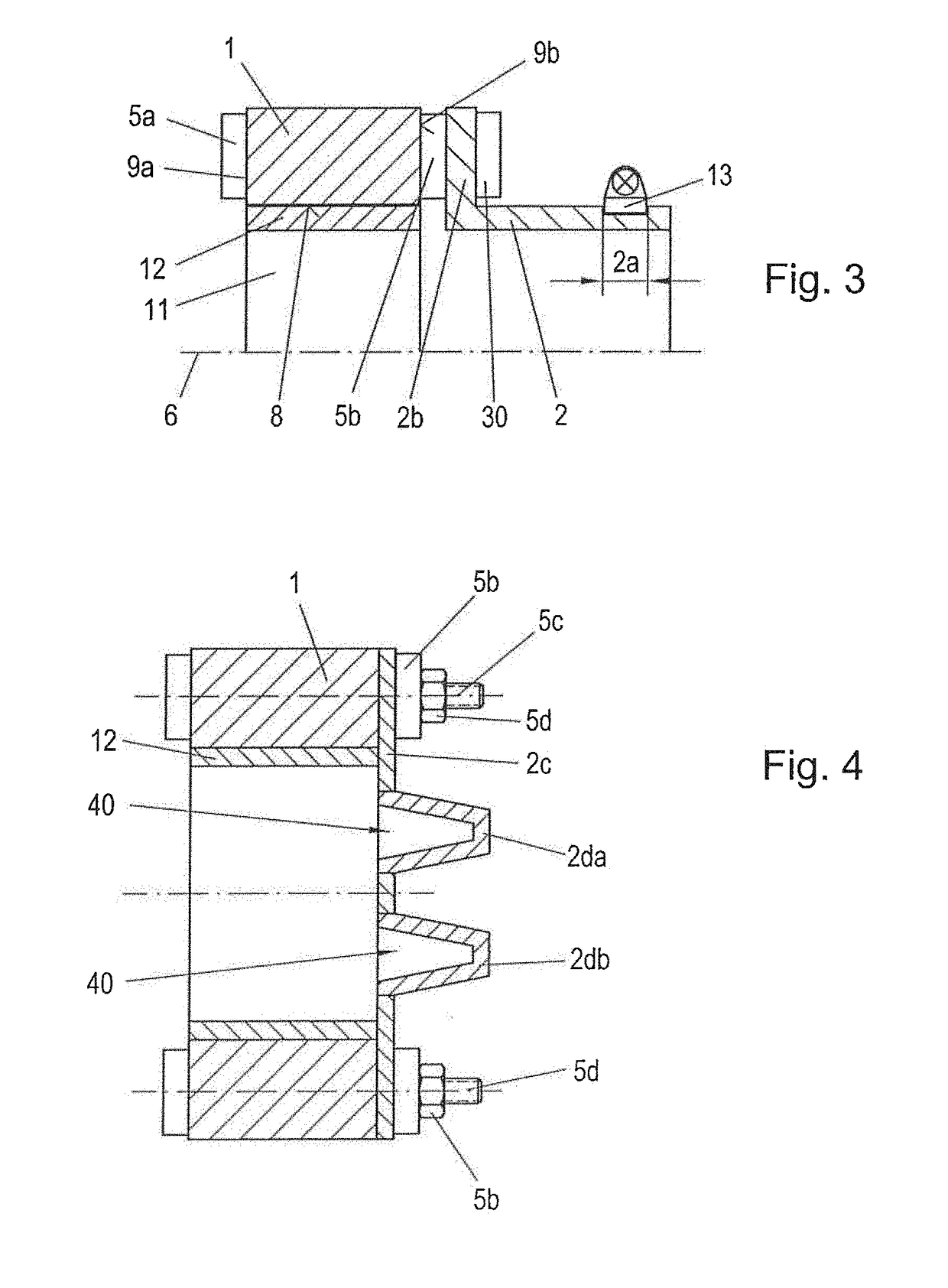 Press seal system for sealing against a line