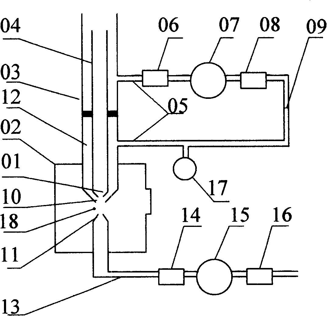 Aerosol particle double channel laser detector and detecting method thereof