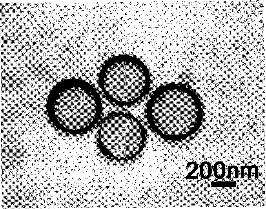 Method for preparing hollow ball with polymer complex structure by swelling polymerization