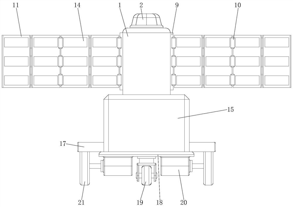 Detection point warning device for land surveying and mapping