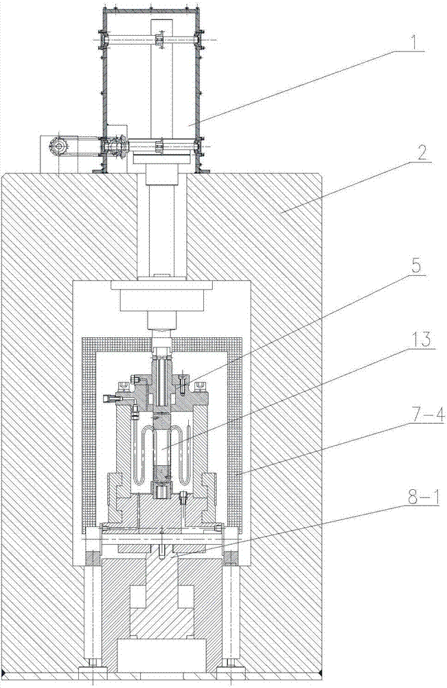 Dynamically-disturbed low-temperature rock triaxial loading and unloading rheometer and test method