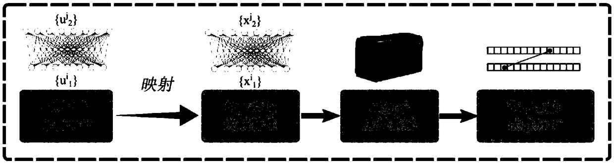 Photon-level spatial mapping correlation measurement method based on single photon imaging device