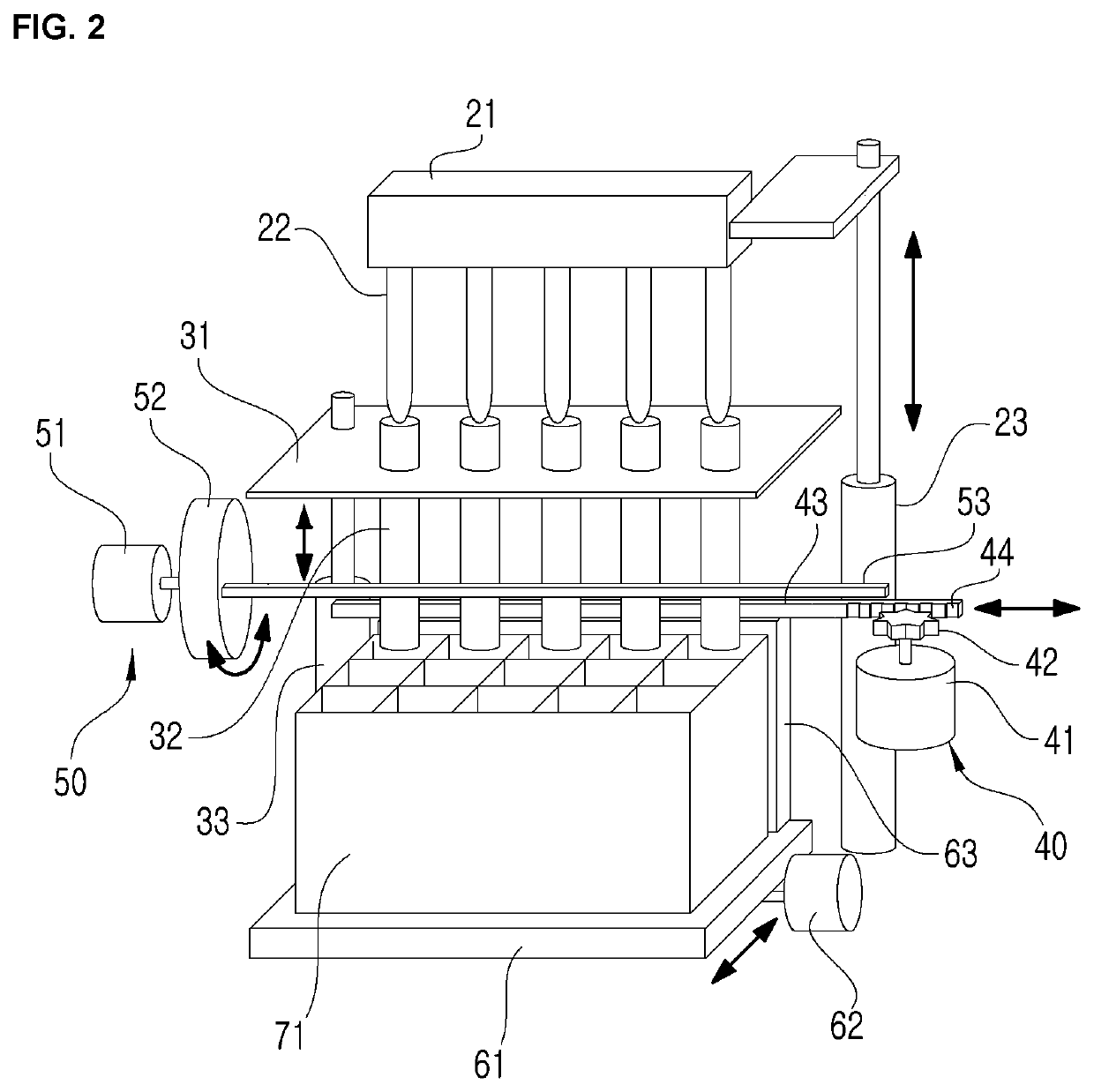 Biological material extraction apparatus
