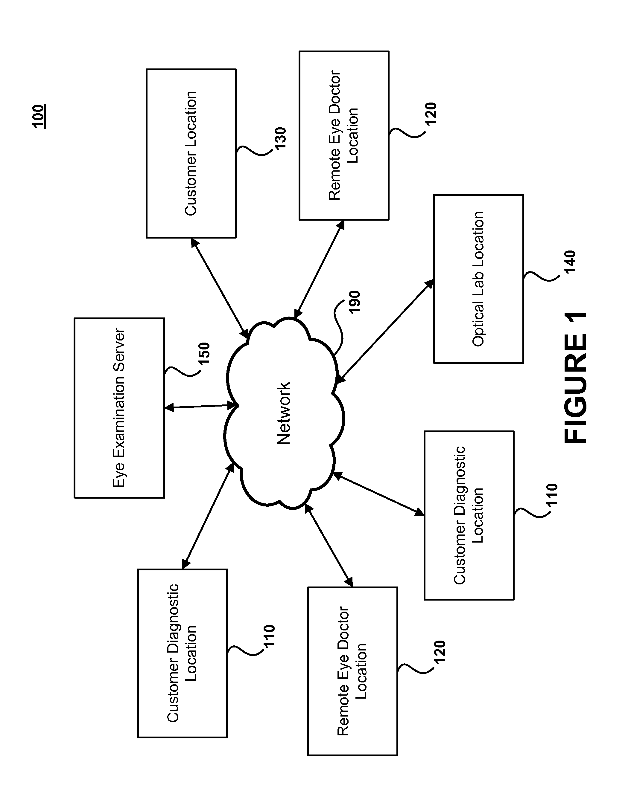 System and method for enabling customers to obtain refraction specifications and purchase eyeglasses or contact lenses