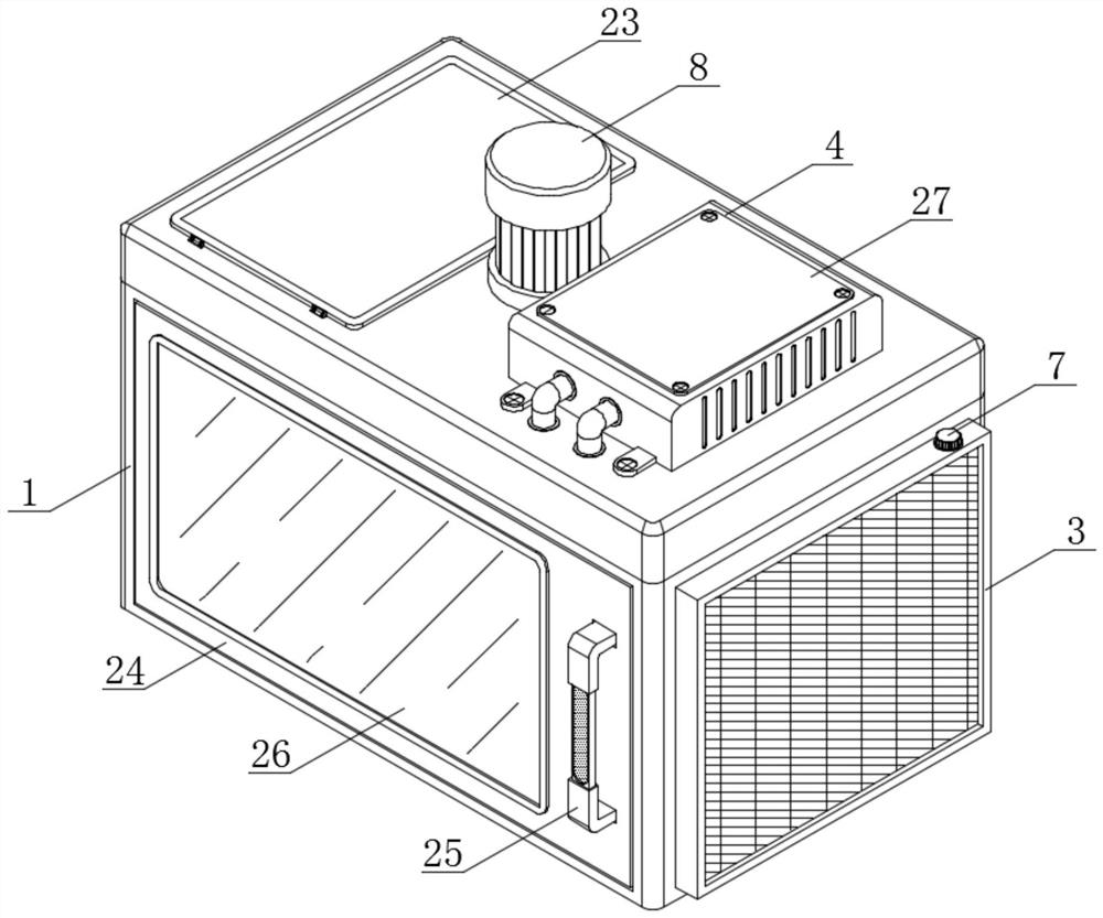 Damage identification device for bridge construction based on deep learning and use method