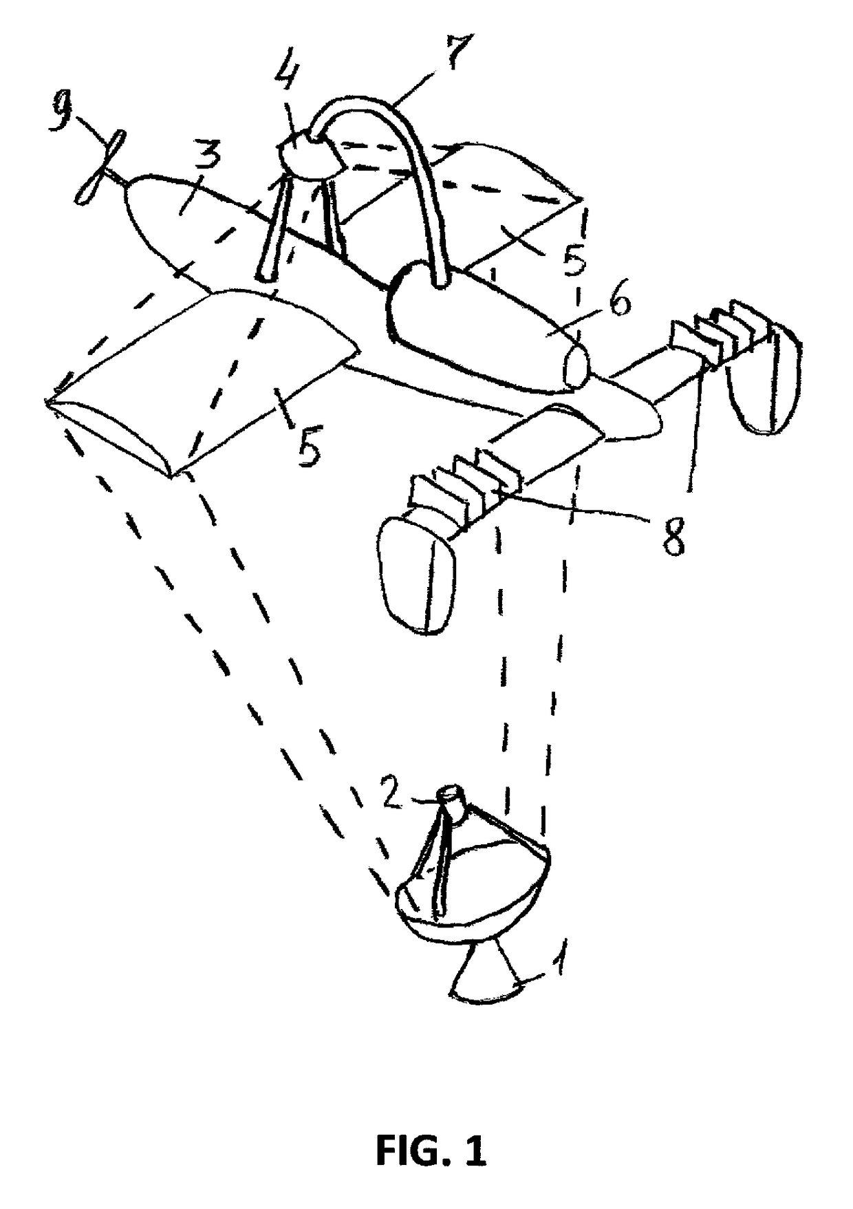 Methods of laser powering unmanned aerial vehicles with heat engines