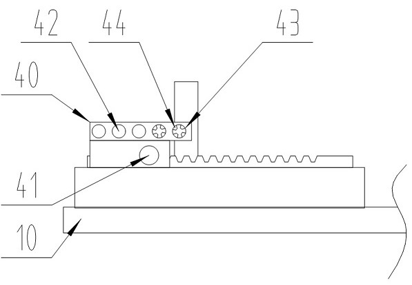 Inclined planer capable of easily discharging chips
