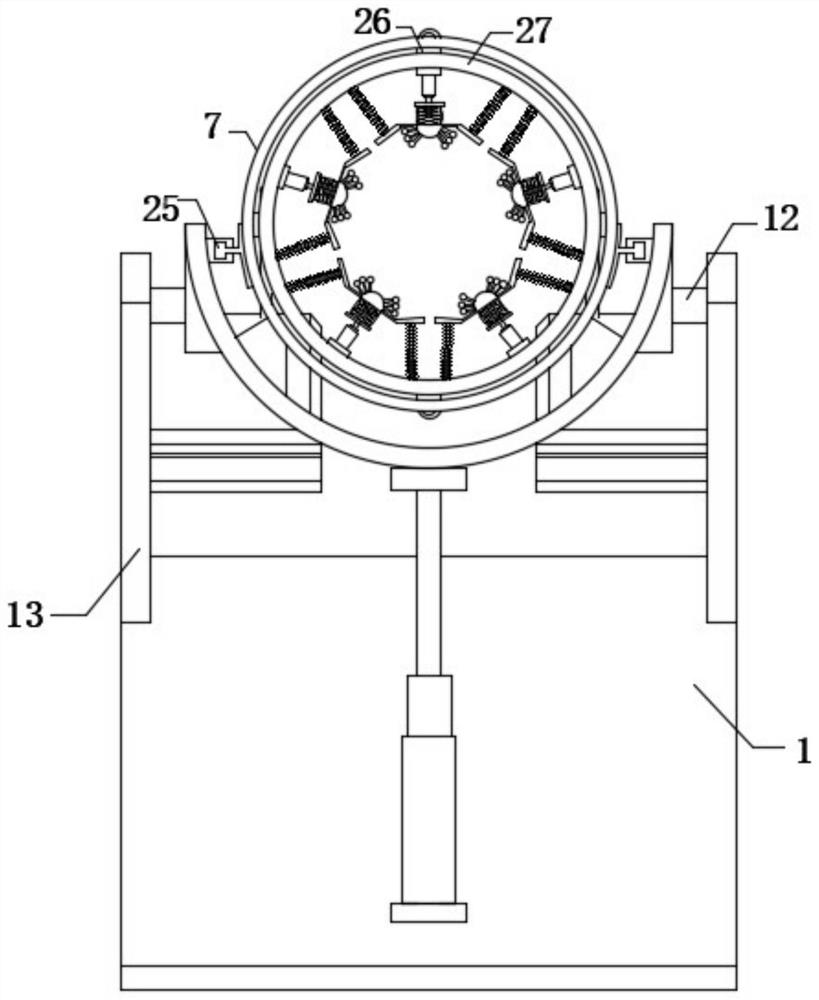 Household leg massage device with high adaptability