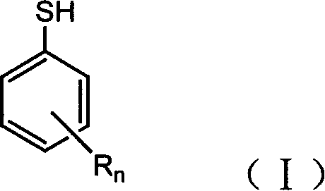 Preparation method of substituted thiophenol