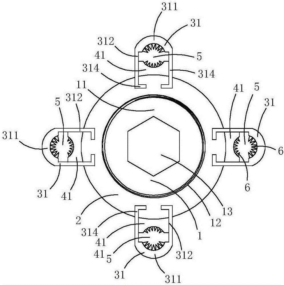 High voltage fittings for electric power circuit