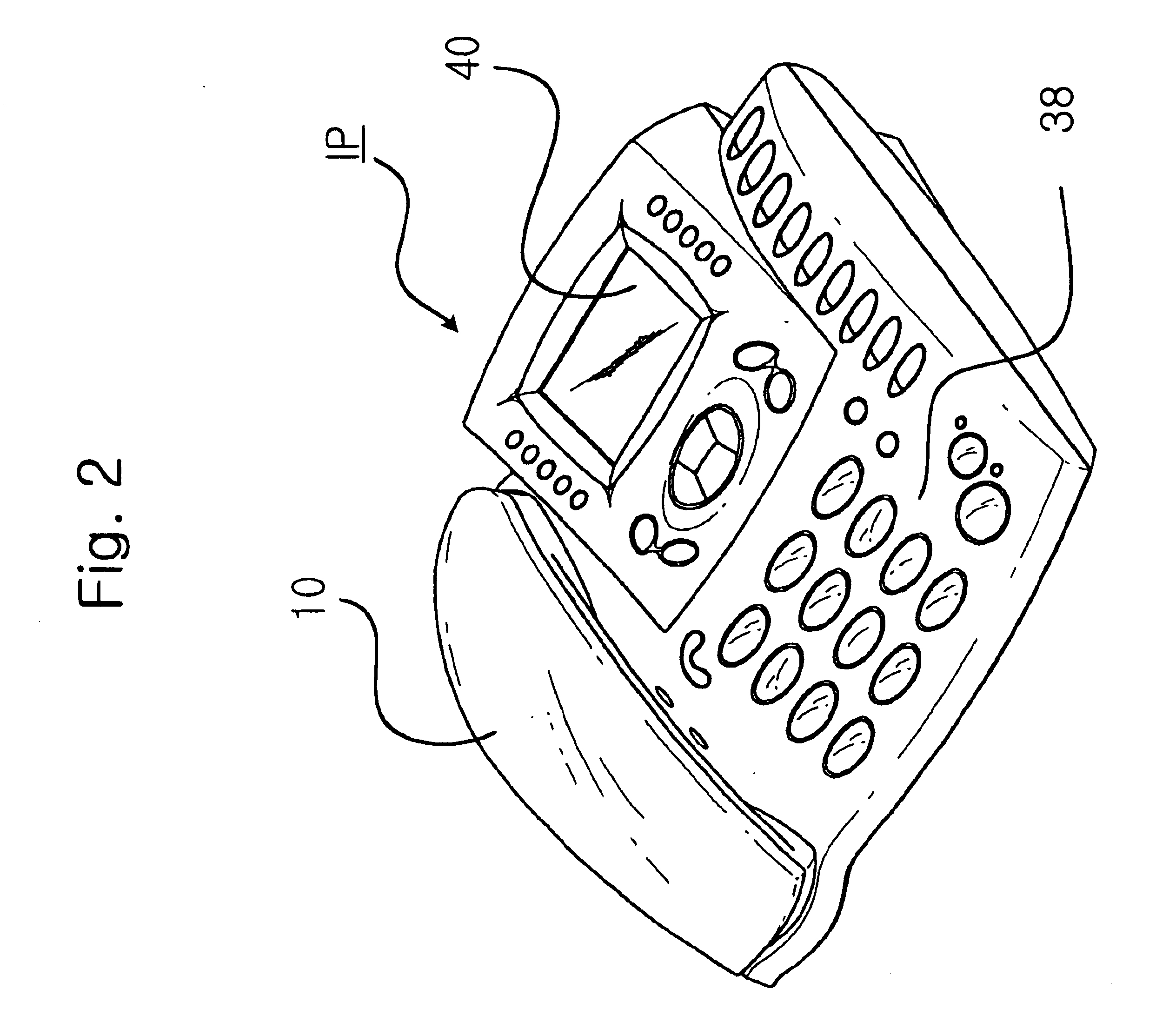 Internet based telephone apparatus