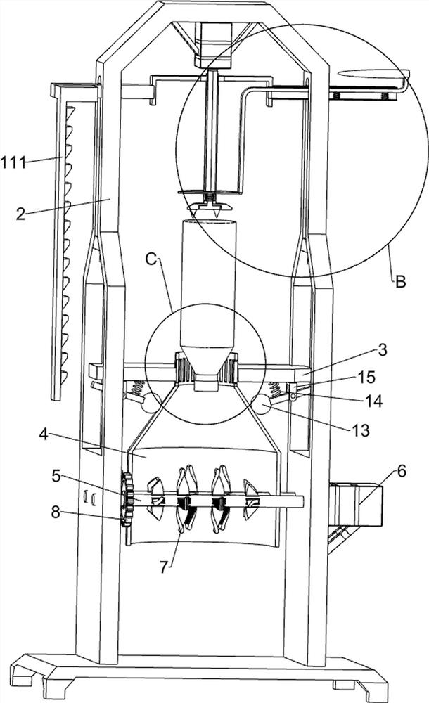 Energy-saving and environment-friendly water bottle cutting and packaging device