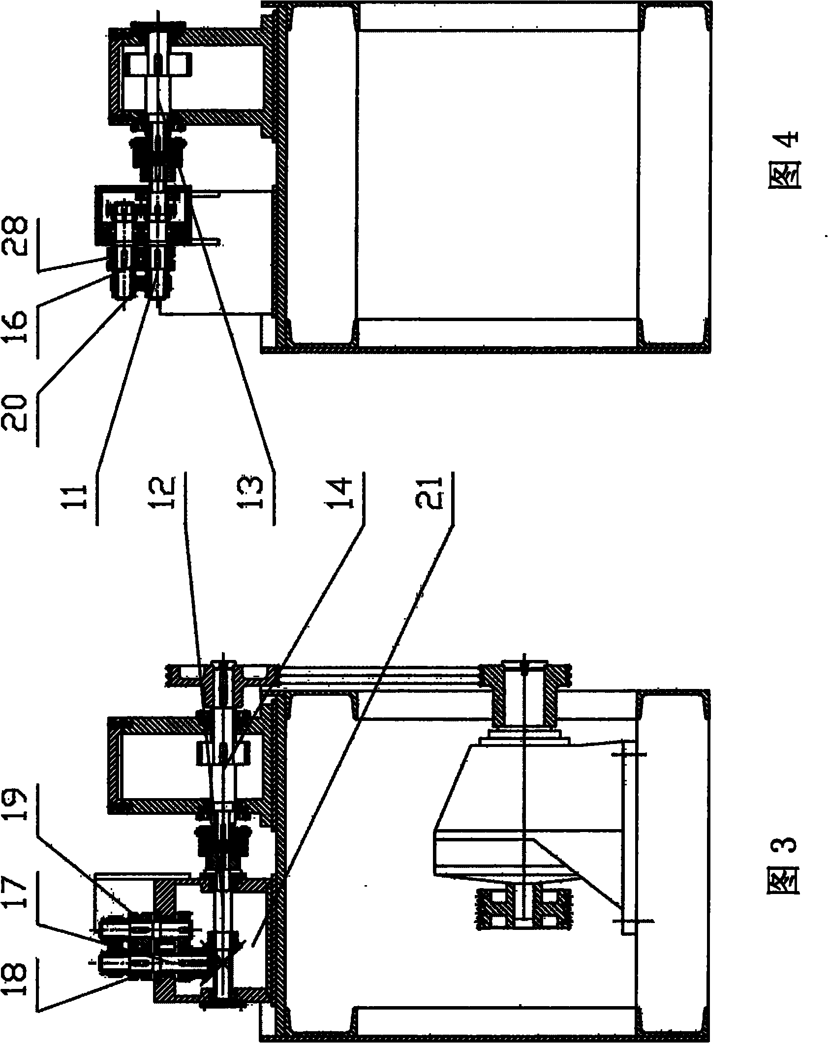 Two-roll wire rolling mill