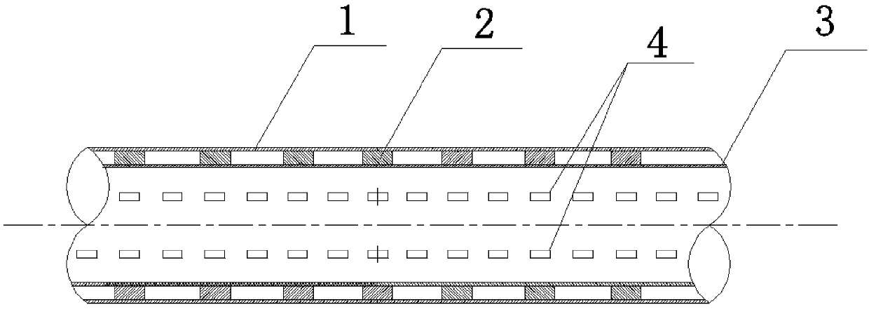 Crude oil conveying pipeline system and crude oil conveying method thereof