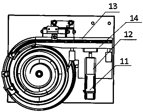 Semiconductor automatic chip loading mechanism and operation method