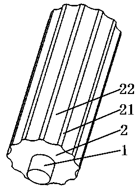 Optical cable of improved structure