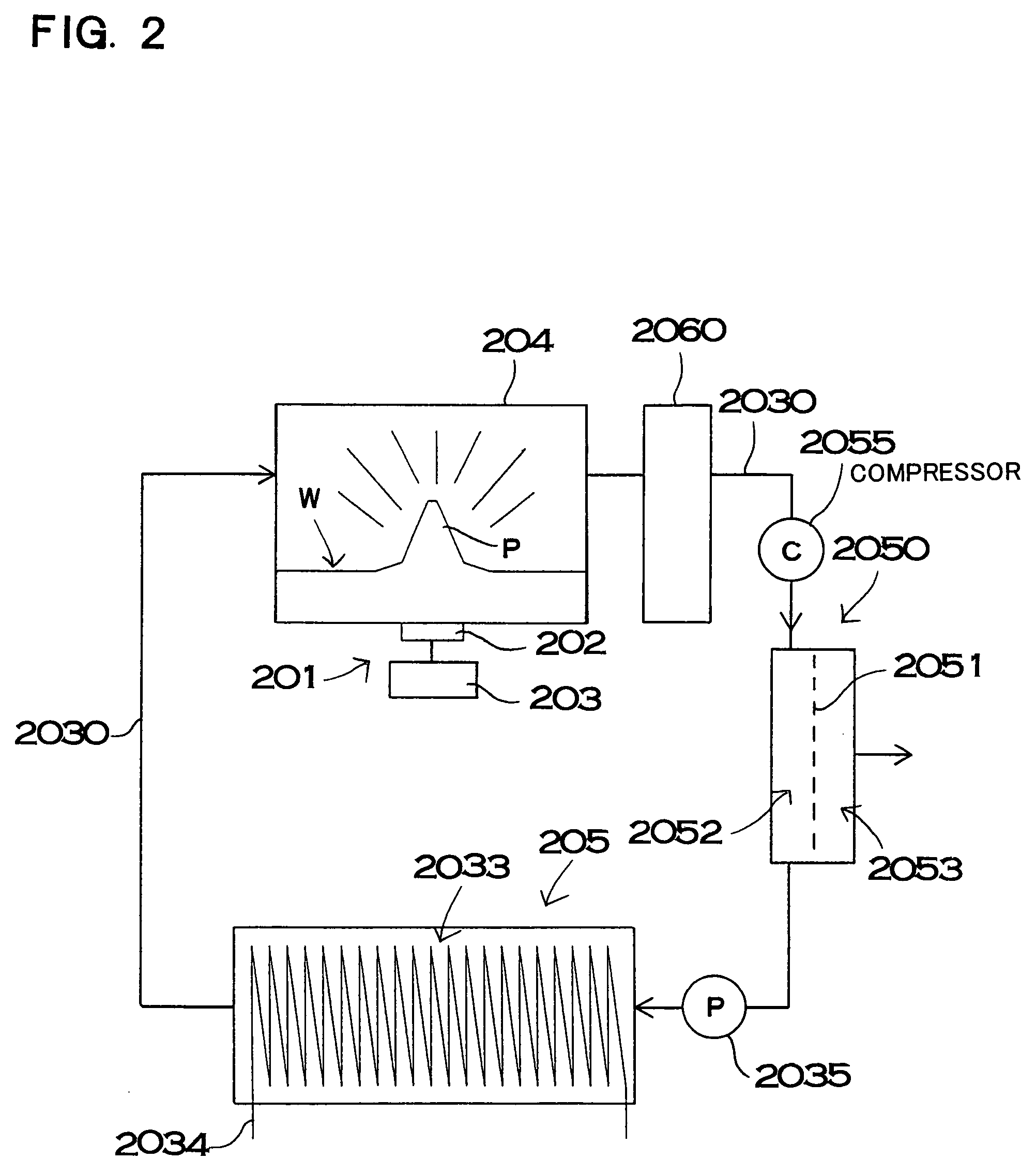 Method and apparatus for separating a solution