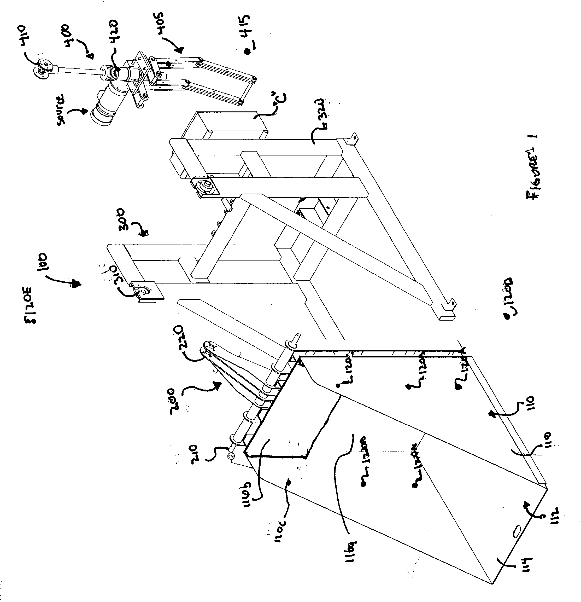 Method and apparatus to effectuate automated positioning and loading of variable sized containers