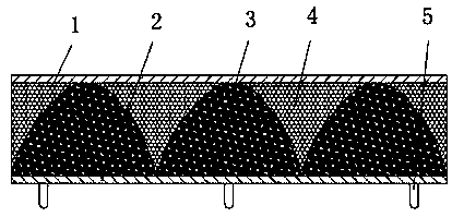 Impact-resistant aluminum plate device