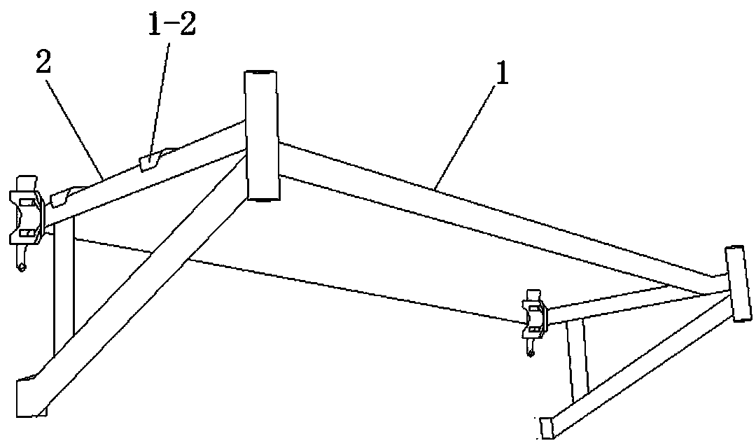 Working platform for movable scaffolds