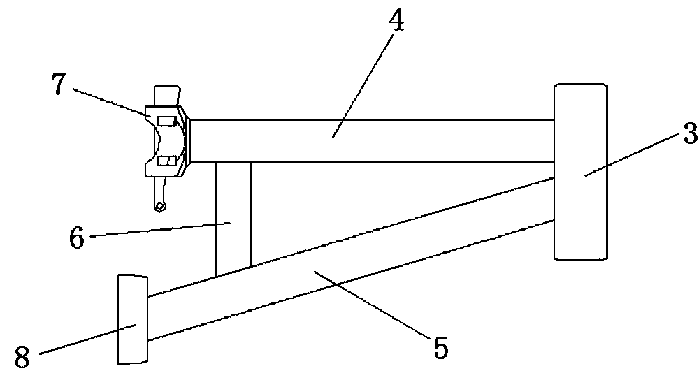 Working platform for movable scaffolds