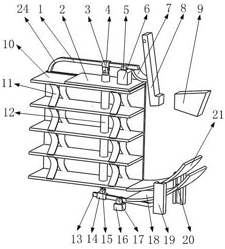 Mechanical extrusion-type arc-extinguishing mechanism for power circuit breaker