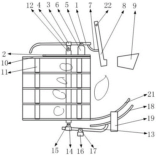 Mechanical extrusion-type arc-extinguishing mechanism for power circuit breaker