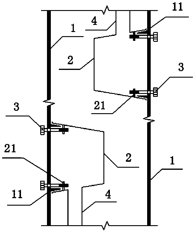 An accurate pre-embedded junction box and construction method based on bim and aluminum alloy formwork