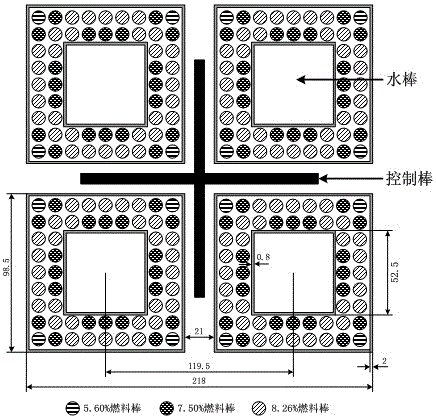 A supercritical water reactor fuel assembly and core