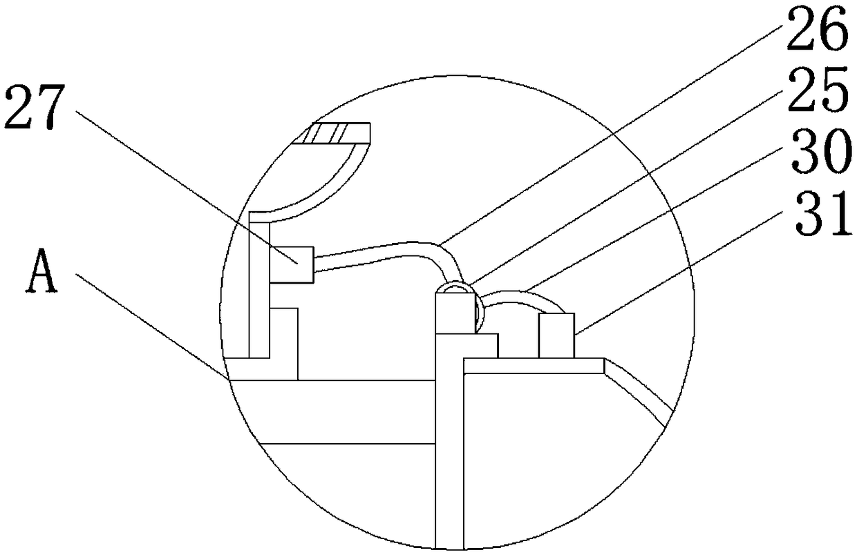 Garden water sprinkling spray gun with long service life