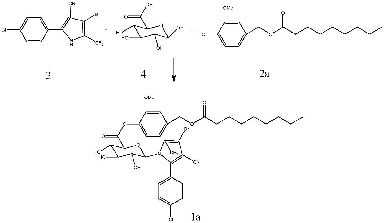 A kind of capsaicinoid compound and its preparation method and application