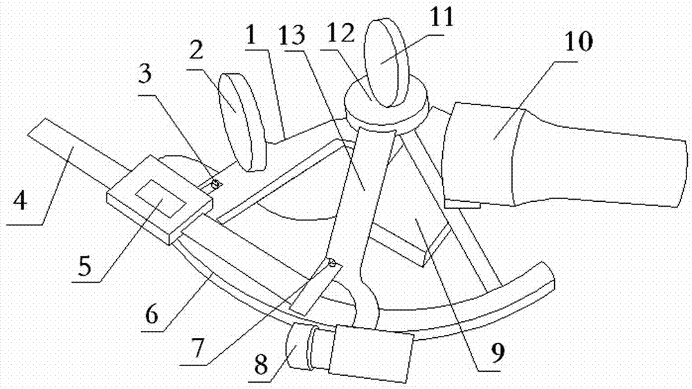 Digital sextant