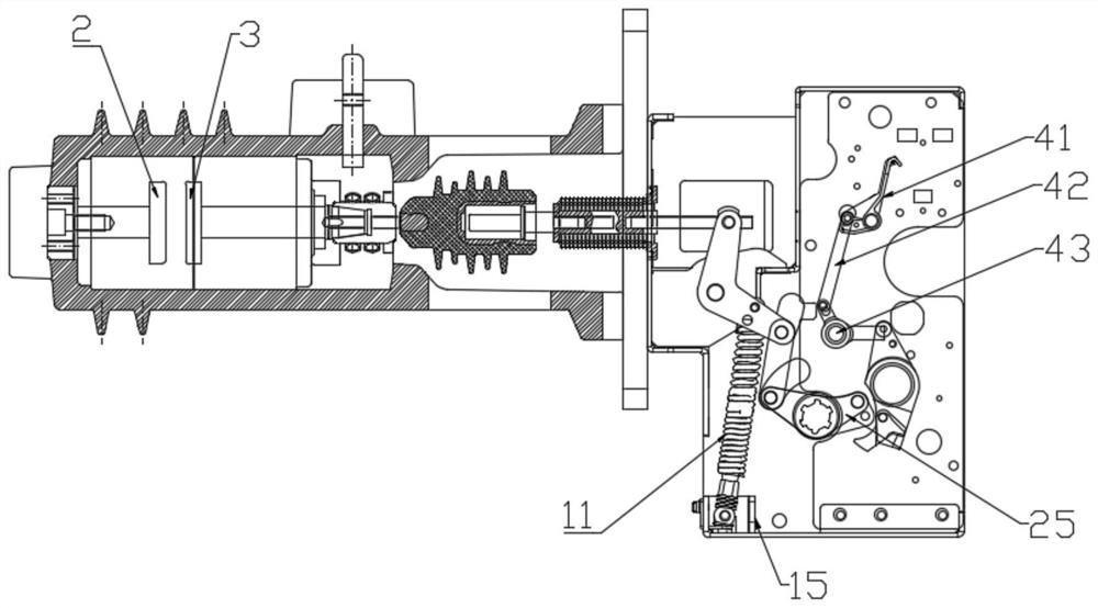 High-voltage vacuum circuit breaker