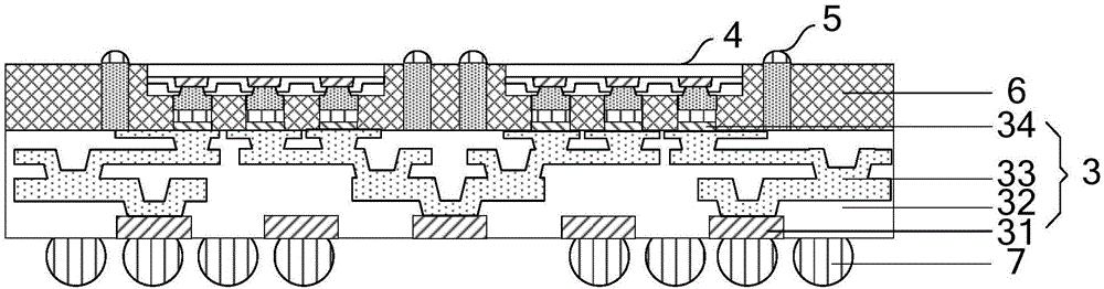 Fan-out type wafer-level packaging structure and preparation method thereof