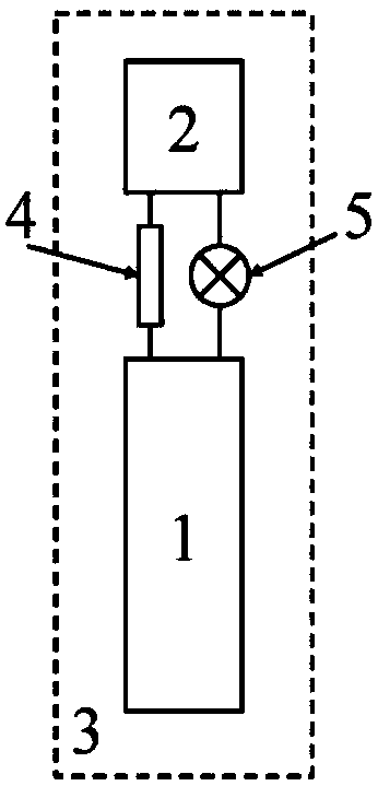 Experimental device and method for accurately calculating hydrate content change in small volume sediments