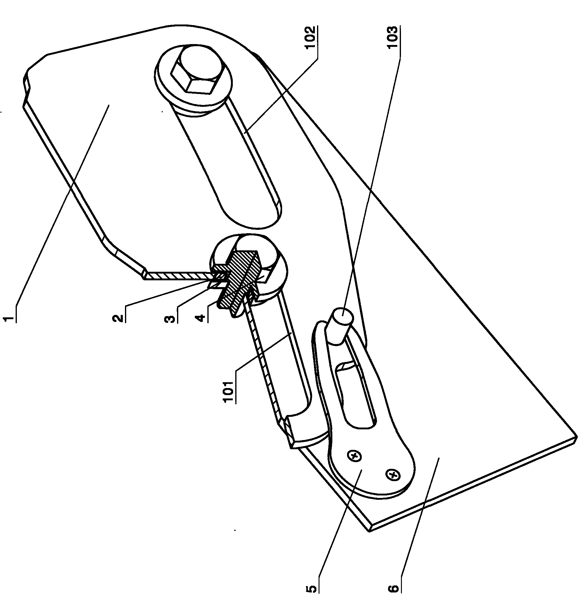 Anti-whiplash device of automobile seat