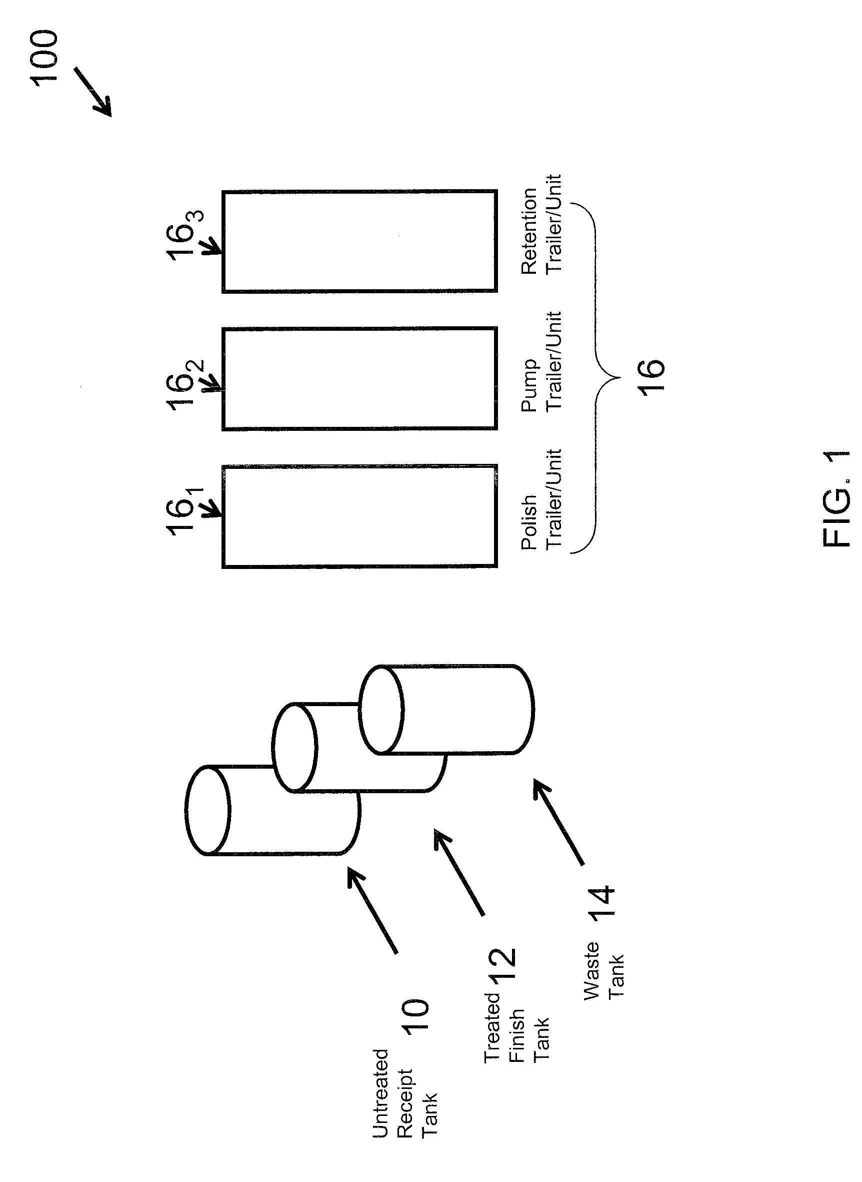 Recycling and treatment process for produced and used flowback fracturing water