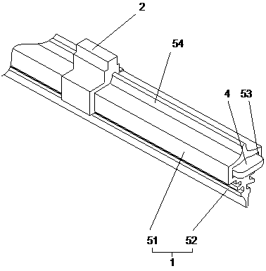 Environmentally-friendly super-hydrophobic high weather-resistant wiper and preparation method thereof
