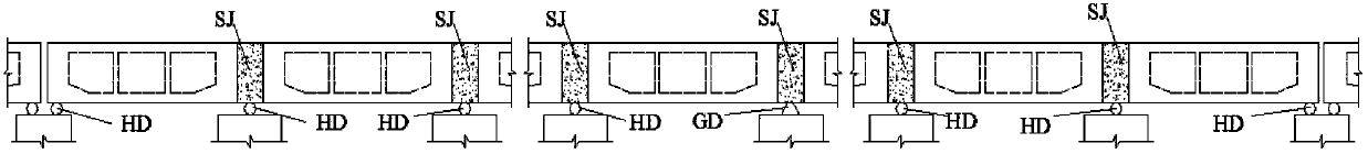 Realization method of seamless rail for straddle-type monorail transportation