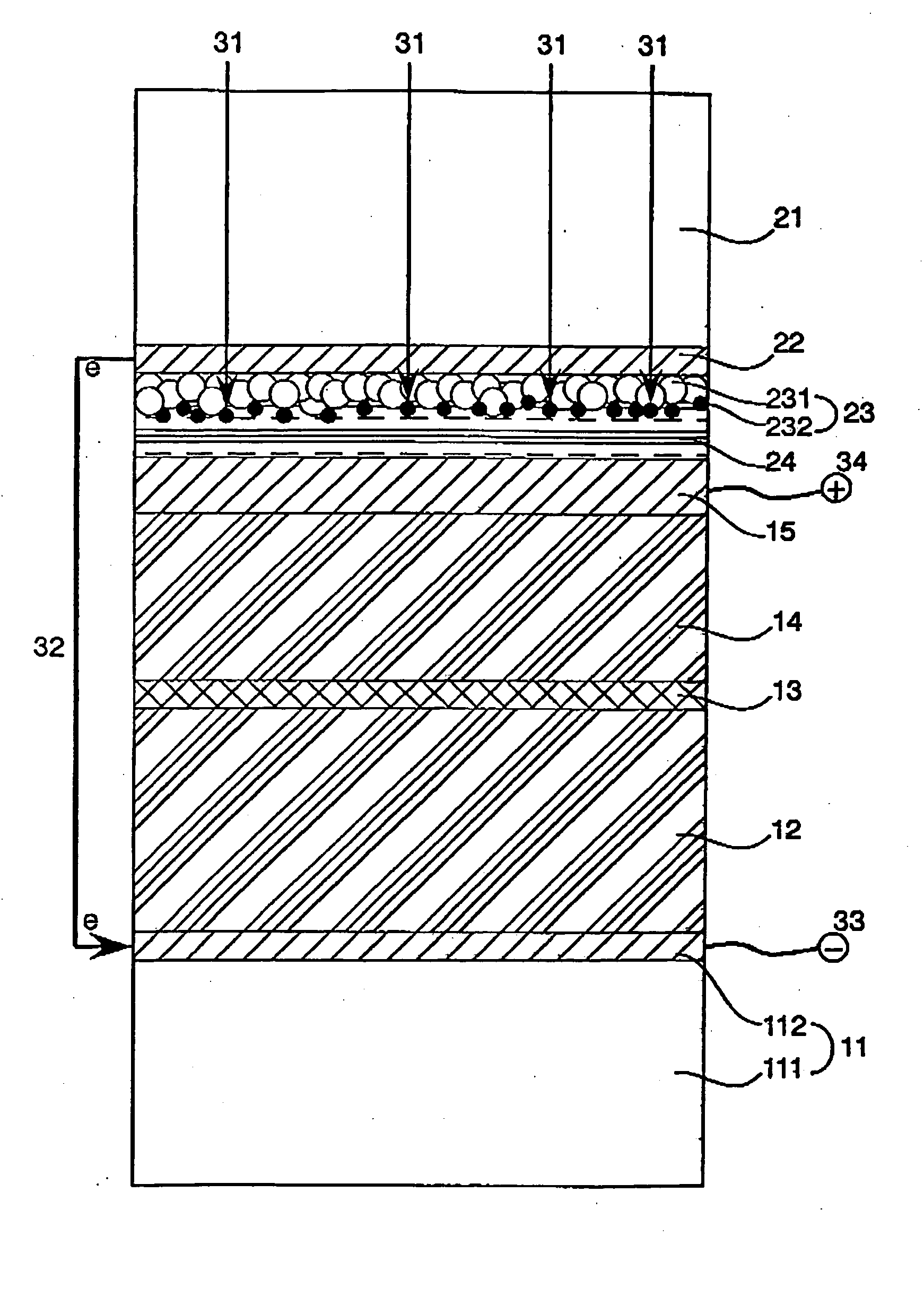 Photochargeable layered capacitor comprising photovoltaic electrode unit and layered capacitor unit