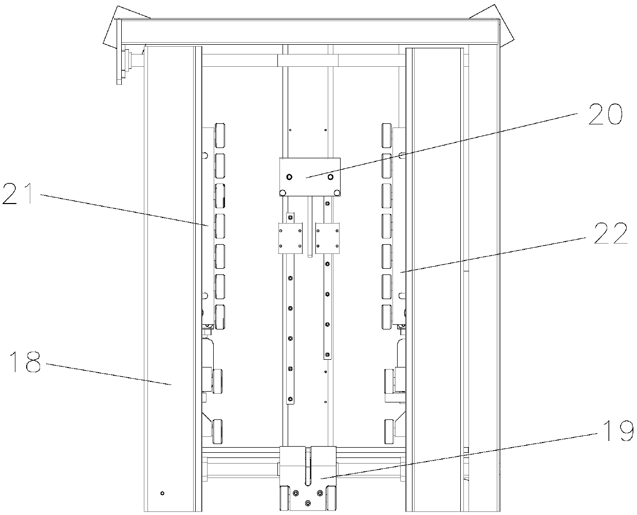 Gas path system and paper box bottom folding machine using same