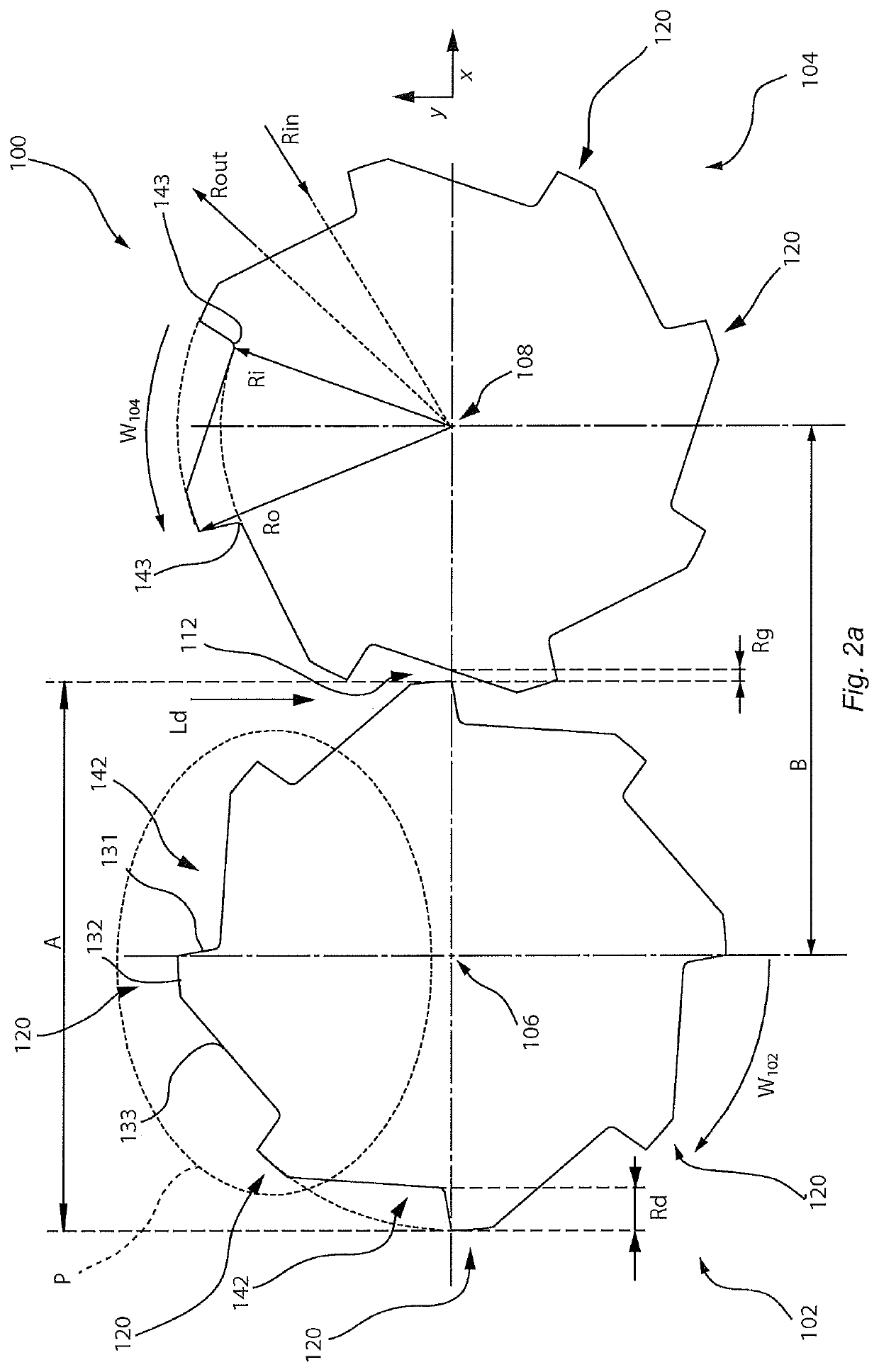 Container compressing arrangement