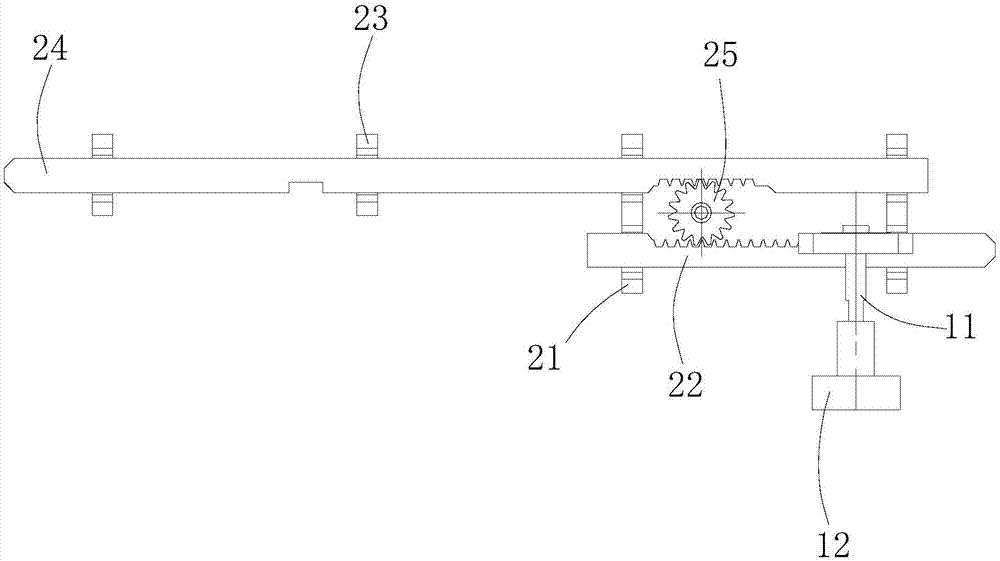 Interlocking mechanism for drawer of low-voltage switch cabinet