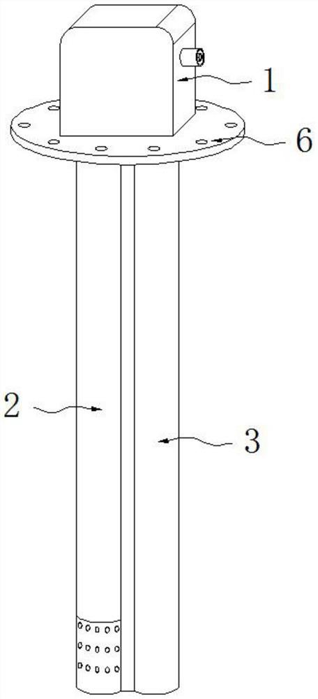 Float type water level gauge